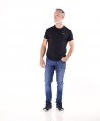 Bambus T-skjorte i sort thumbnail