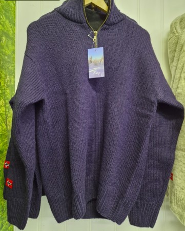 Totex Sweater Extreme Ullgenser | Navy/Blå | 100% ull