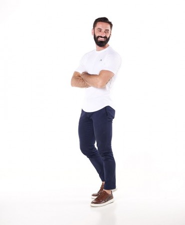 Bambus T-skjorte i hvit