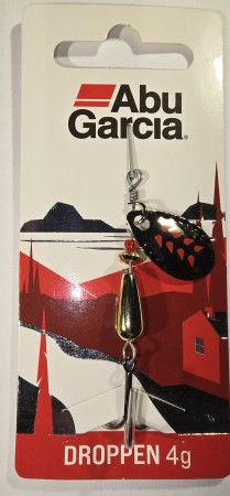 Fiskesluk - Abu Garcia Droppen - 4g - Sølv/Rød