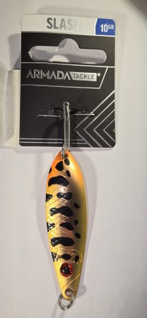 Fiskesluk - Armada Tackle Slash - 10g - Kobber/Svart/Oransje