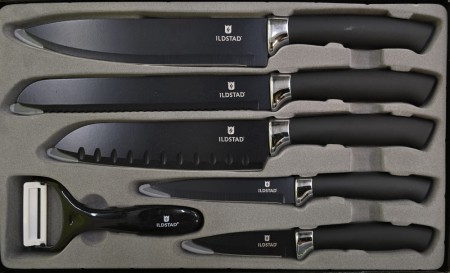 Ildstad Knivsett 6 deler