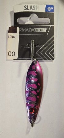 Fiskesluk - Armada Tackle Slash - 10g - Sølv/Lilla