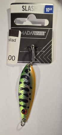 Fiskesluk - Armada Tackle Slash - 10g - Sølv/Grønn/Svart/Oransje